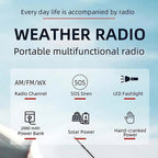 Radievox Wind Up Radio side view