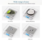 Scalevyx Kitchen Scale in use