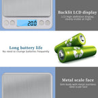 Scalevyx Kitchen Scale slim profile