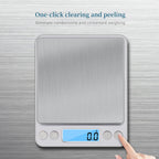 Scalevyx Kitchen Scale stainless steel platform