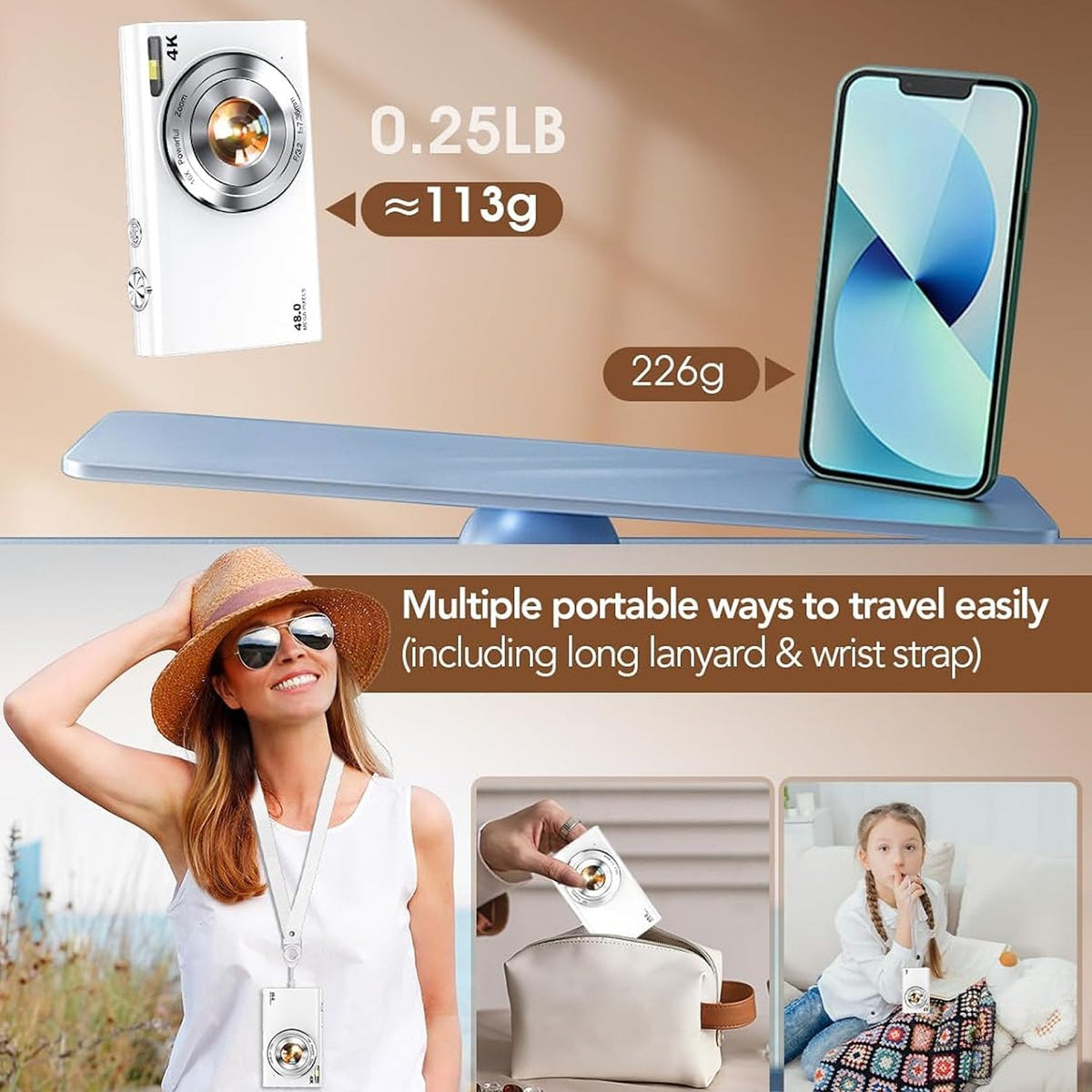 ShotyReal Travel Camera design detail