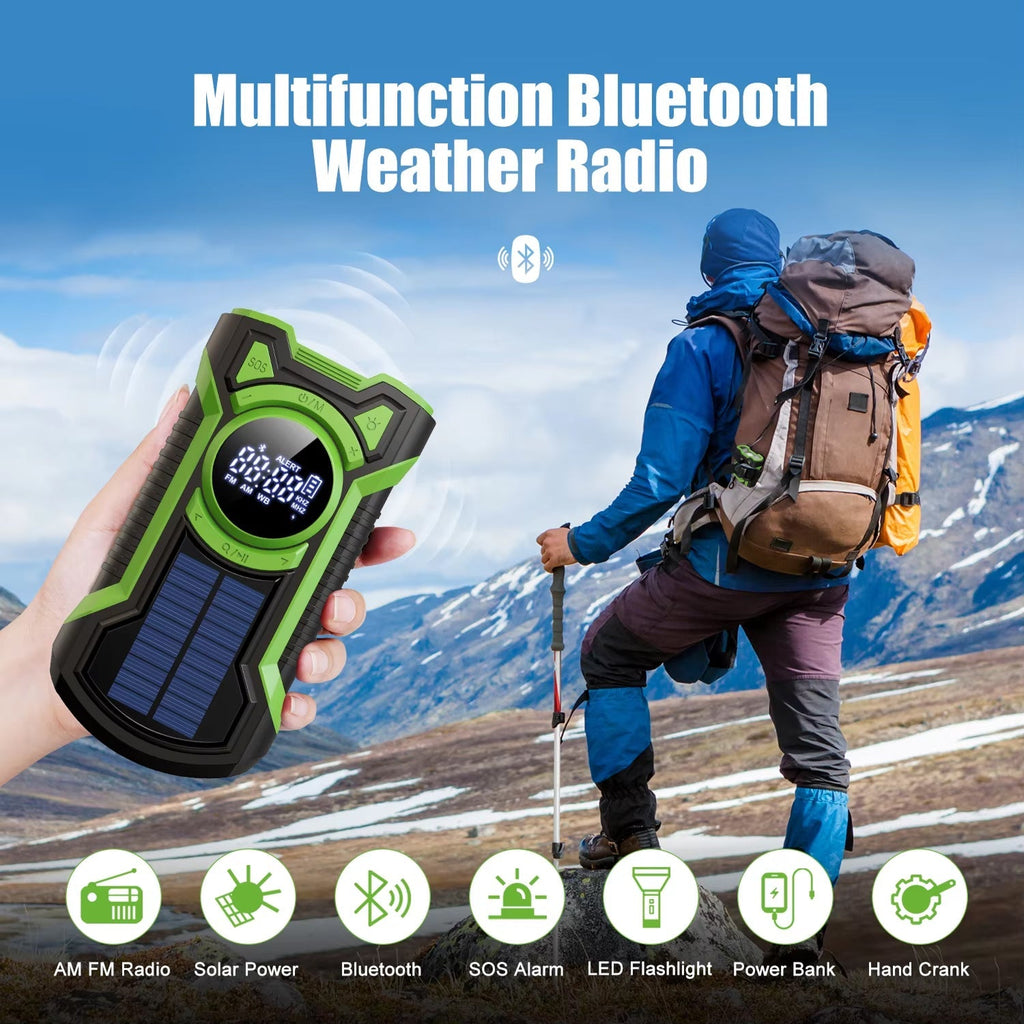 SirexPing Hand Crank Radio detail view