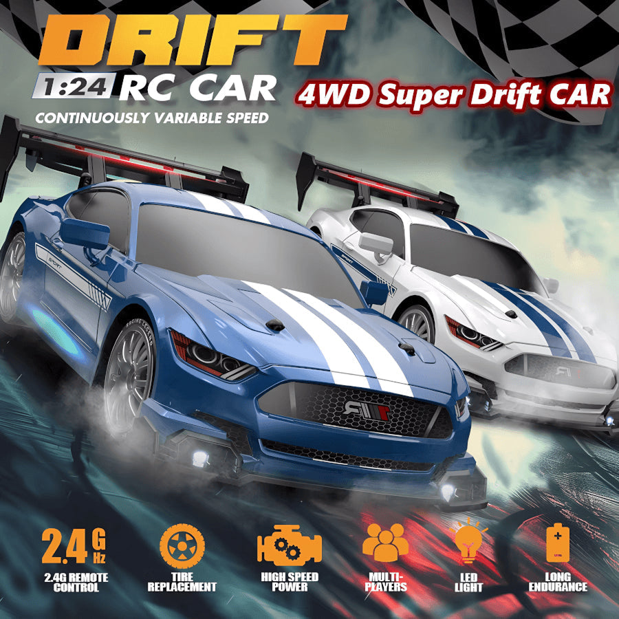 SkidFlux RC Drift Car view 12
