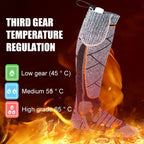 SkiHeati Heated Ski Socks in grey