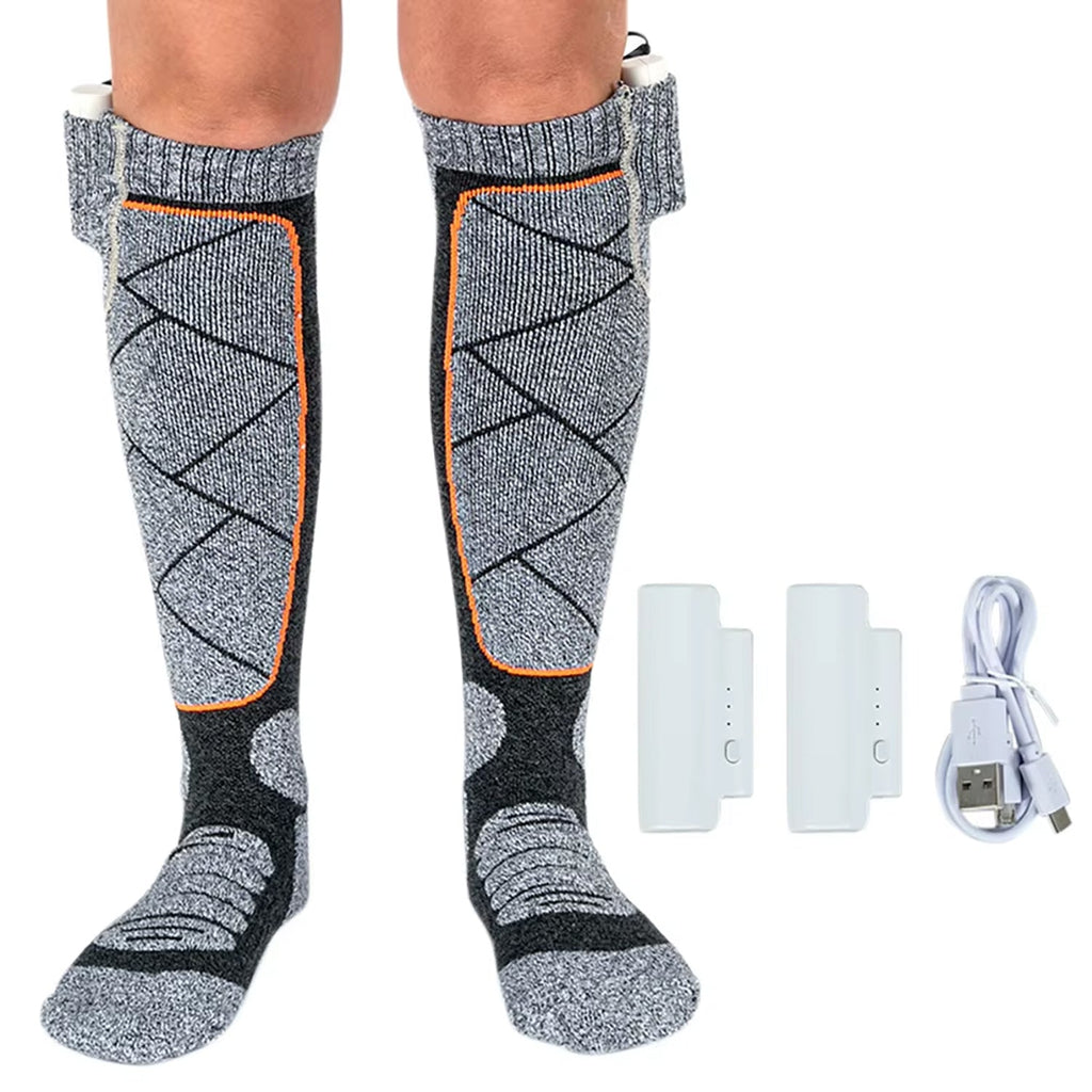 SkiHeati Heated Ski Socks main product view