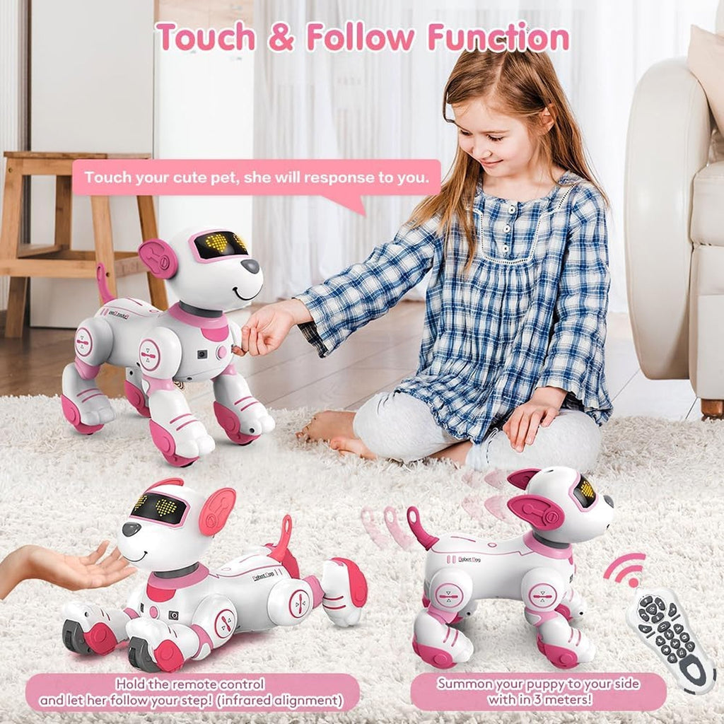 SnibBoxi Robot Dog Toy safe ABS materials