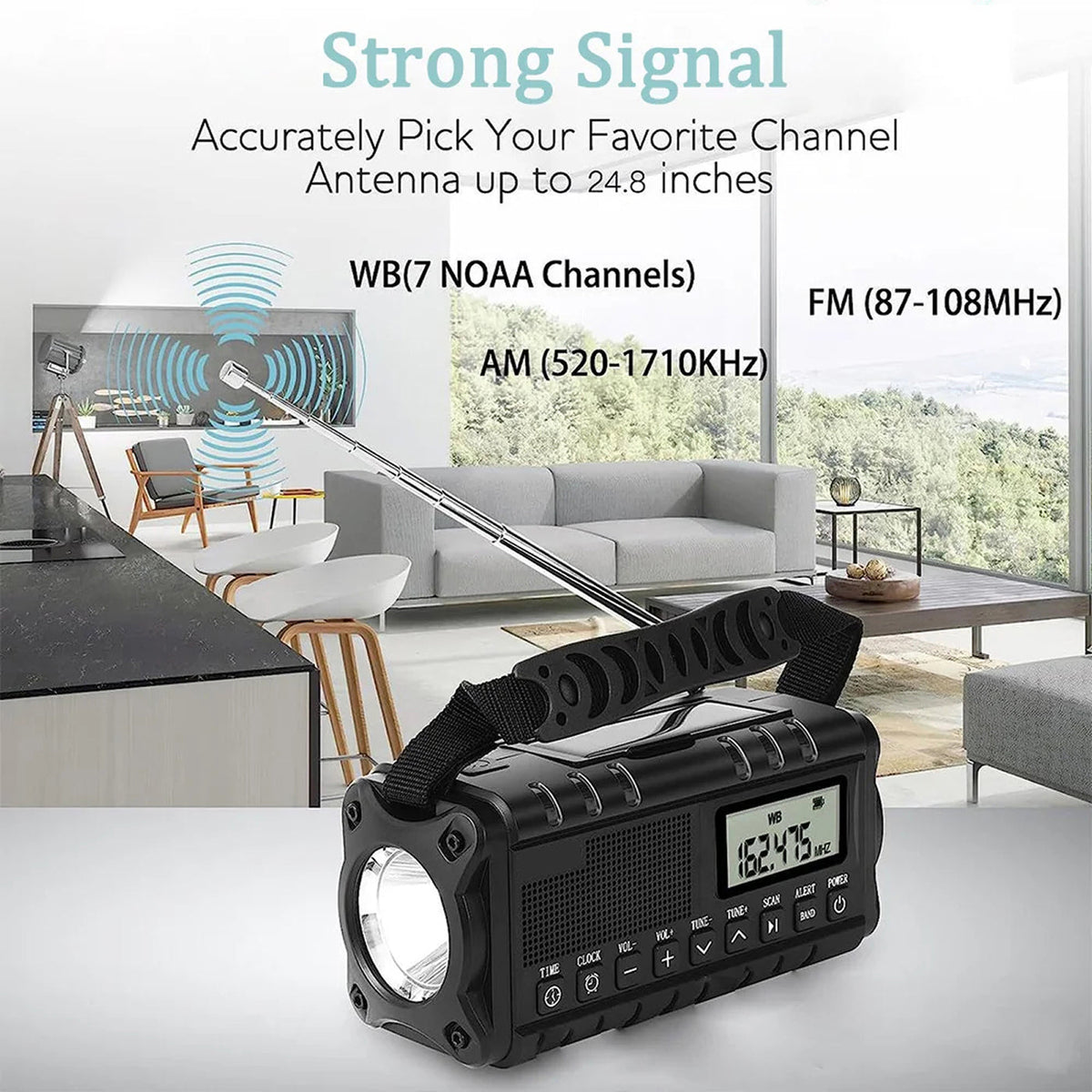 SolTuniex Solar Crank Radio alternative view