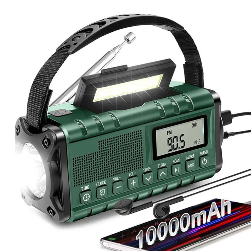 SolTuniex Solar Crank Radio design highlight