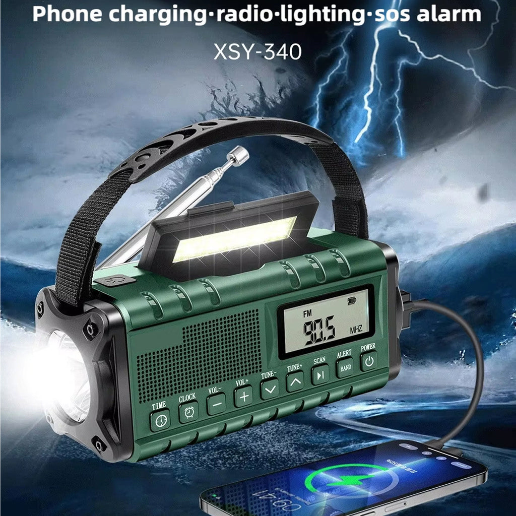 SolTuniex Solar Crank Radio product showcase