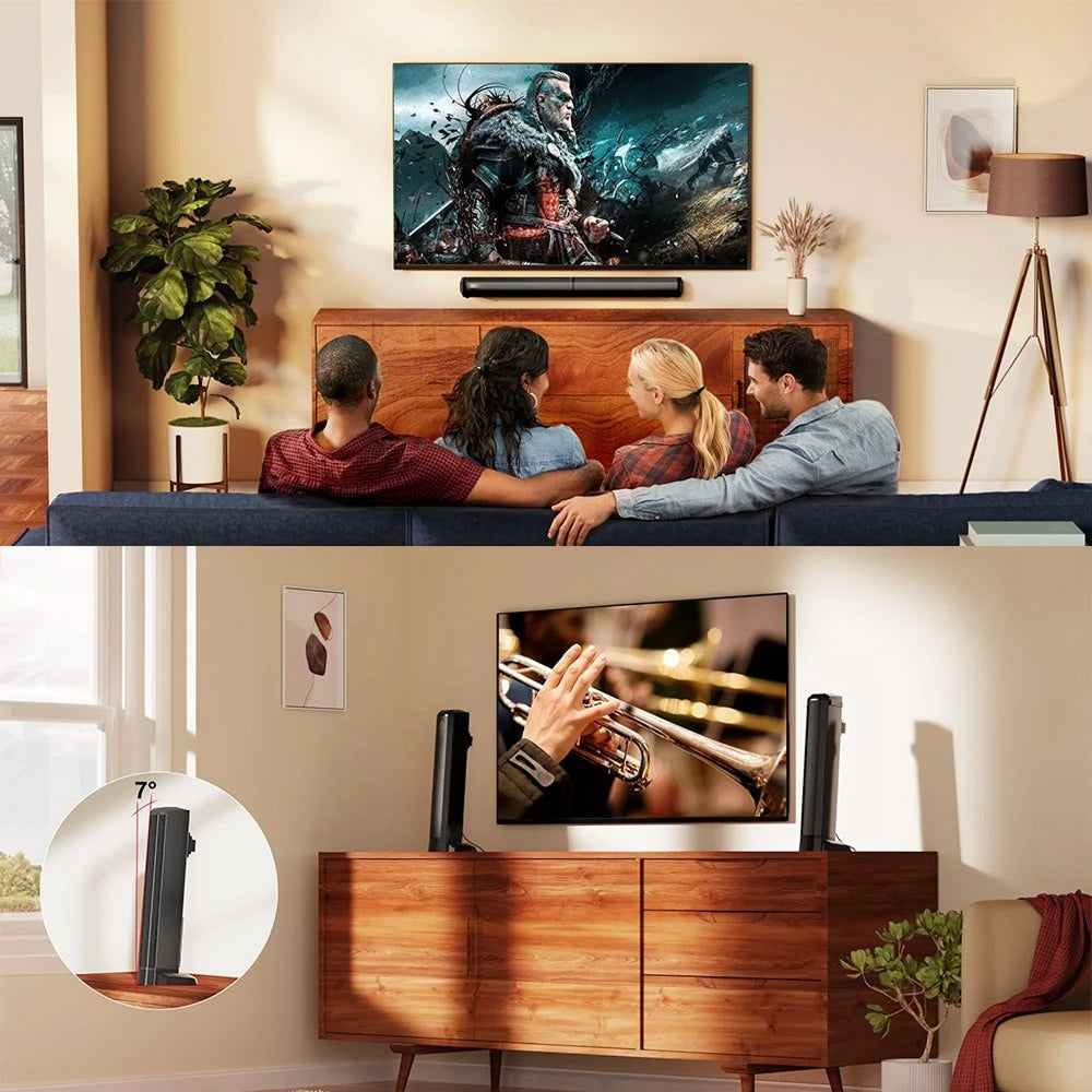 SonicMuzi Soundbar close-up