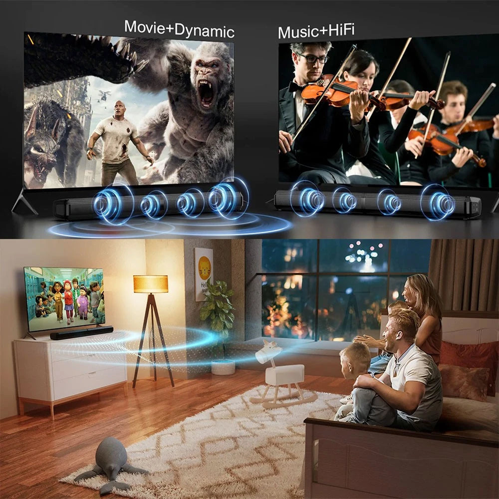 SonicMuzi Soundbar feature highlights
