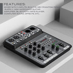 SoundVexe Audio Mixer close-up detail