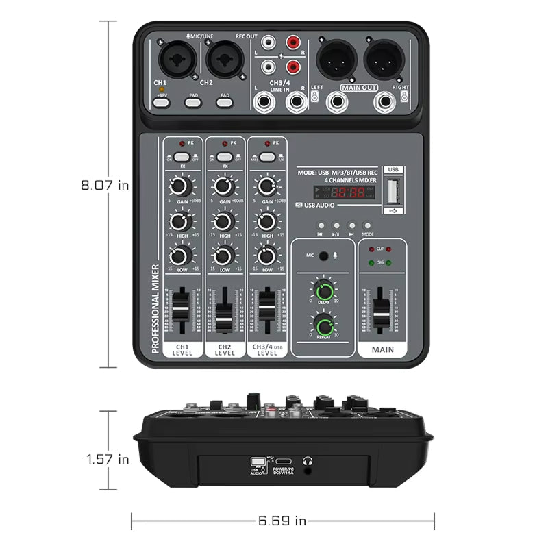 SoundVexe Audio Mixer product showcase
