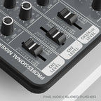 SoundVexe Audio Mixer studio shot