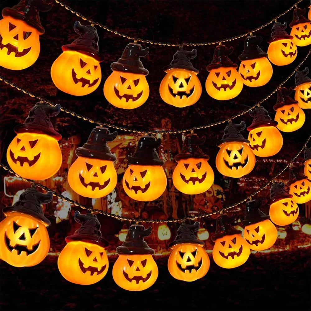 Sunpikoex Solar Pumpkin Lights