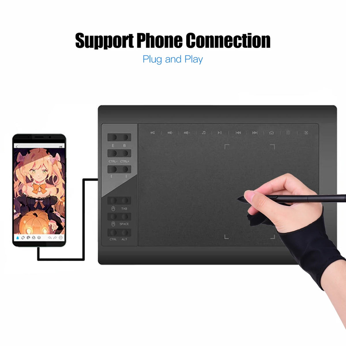 TabPenca Drawing Tablet design details