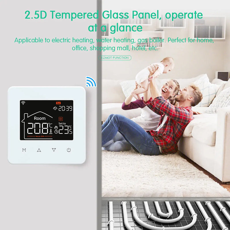 TempiWave Smart WiFi Thermostat 0.1C precision