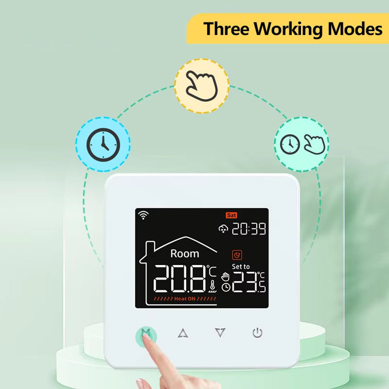 TempiWave Smart WiFi Thermostat rear view