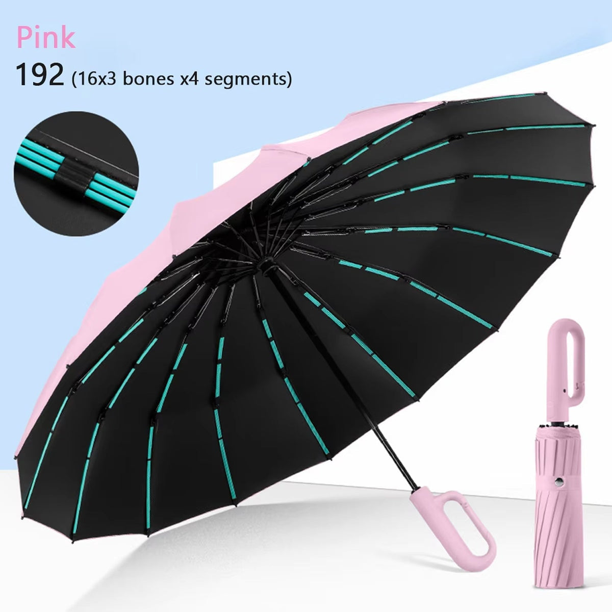 TempoEsta Storm Umbrella close up
