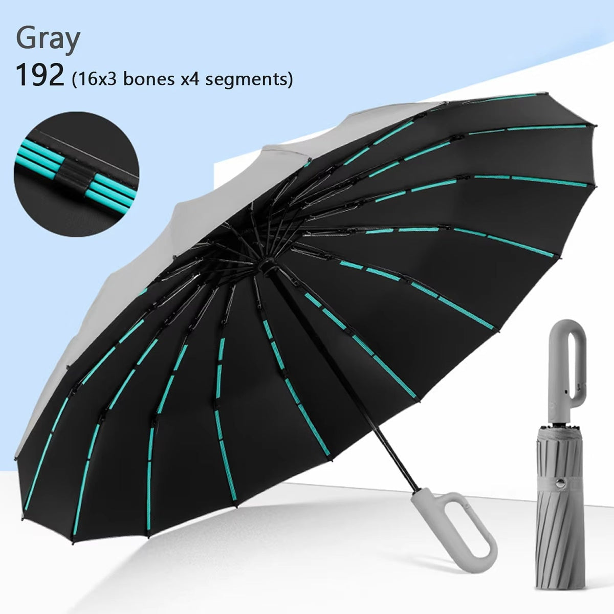 TempoEsta Storm Umbrella design detail