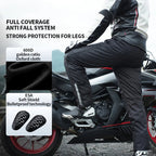 TherriVox Heated Motorcycle Pants close-up view