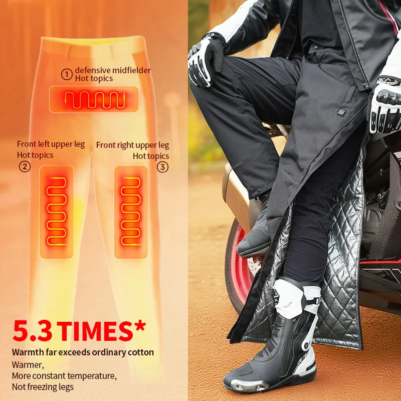 TherriVox Heated Motorcycle Pants feature detail