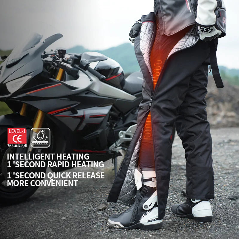 TherriVox Heated Motorcycle Pants product overview