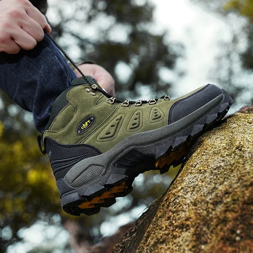 TrekVorax Hiking Boots padded ankle collar