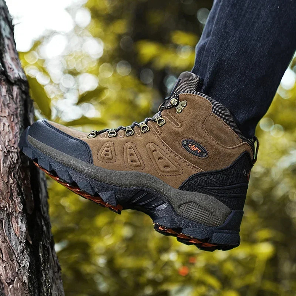 TrekVorax Hiking Boots rubber toe guard detail
