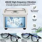 UltraGlowi Ultrasonic Cleaner 40kHz cleaning