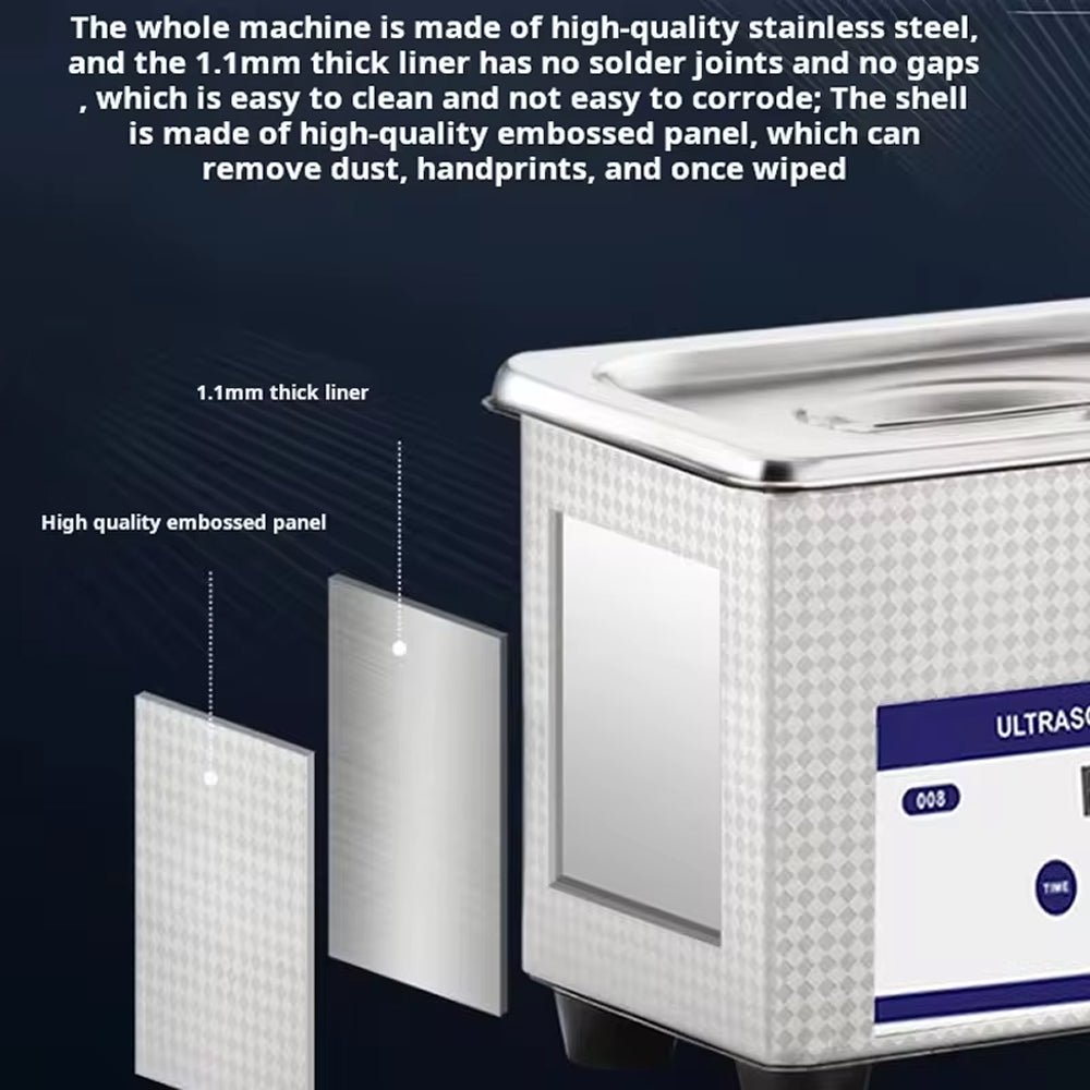 UltraGlowi Ultrasonic Cleaner at home