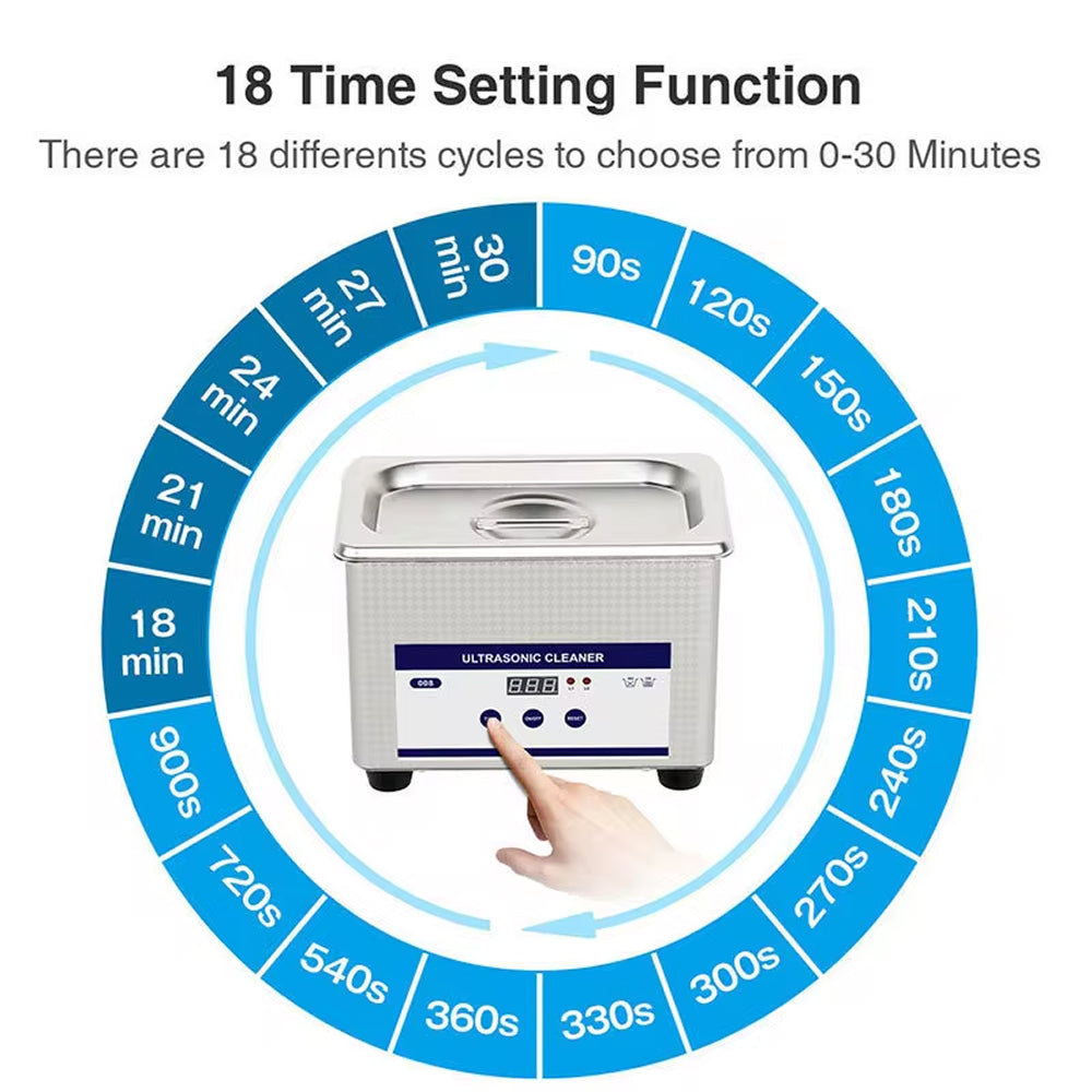 UltraGlowi Ultrasonic Cleaner design details