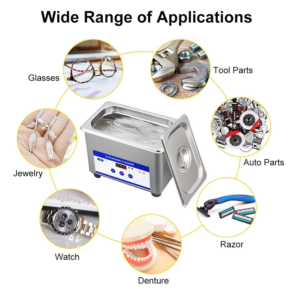 UltraGlowi Ultrasonic Cleaner product overview