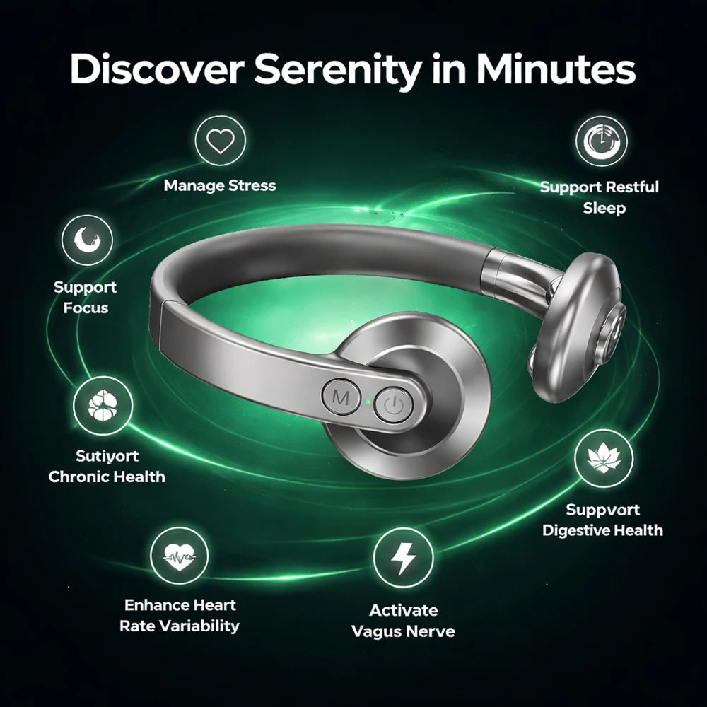 VagusZeni Vagus Nerve Stimulator in everyday use