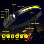 VexLitox Running Headlamp in use