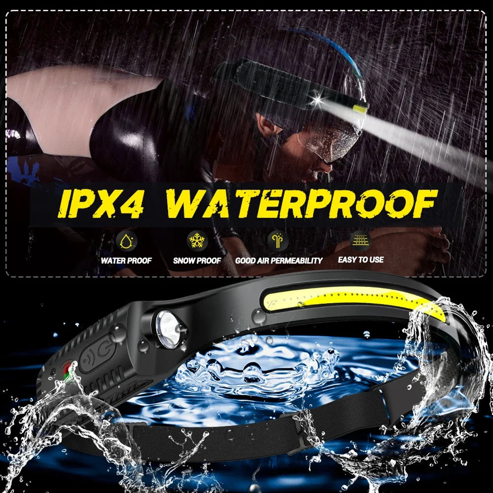 VexLitox Running Headlamp lifestyle image