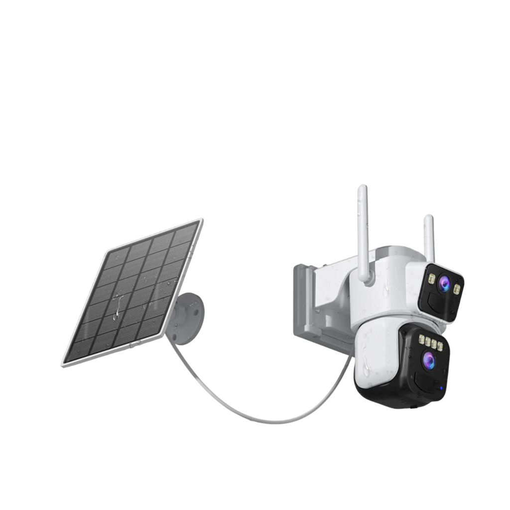 VexLumax Solar Security Camera product graphic