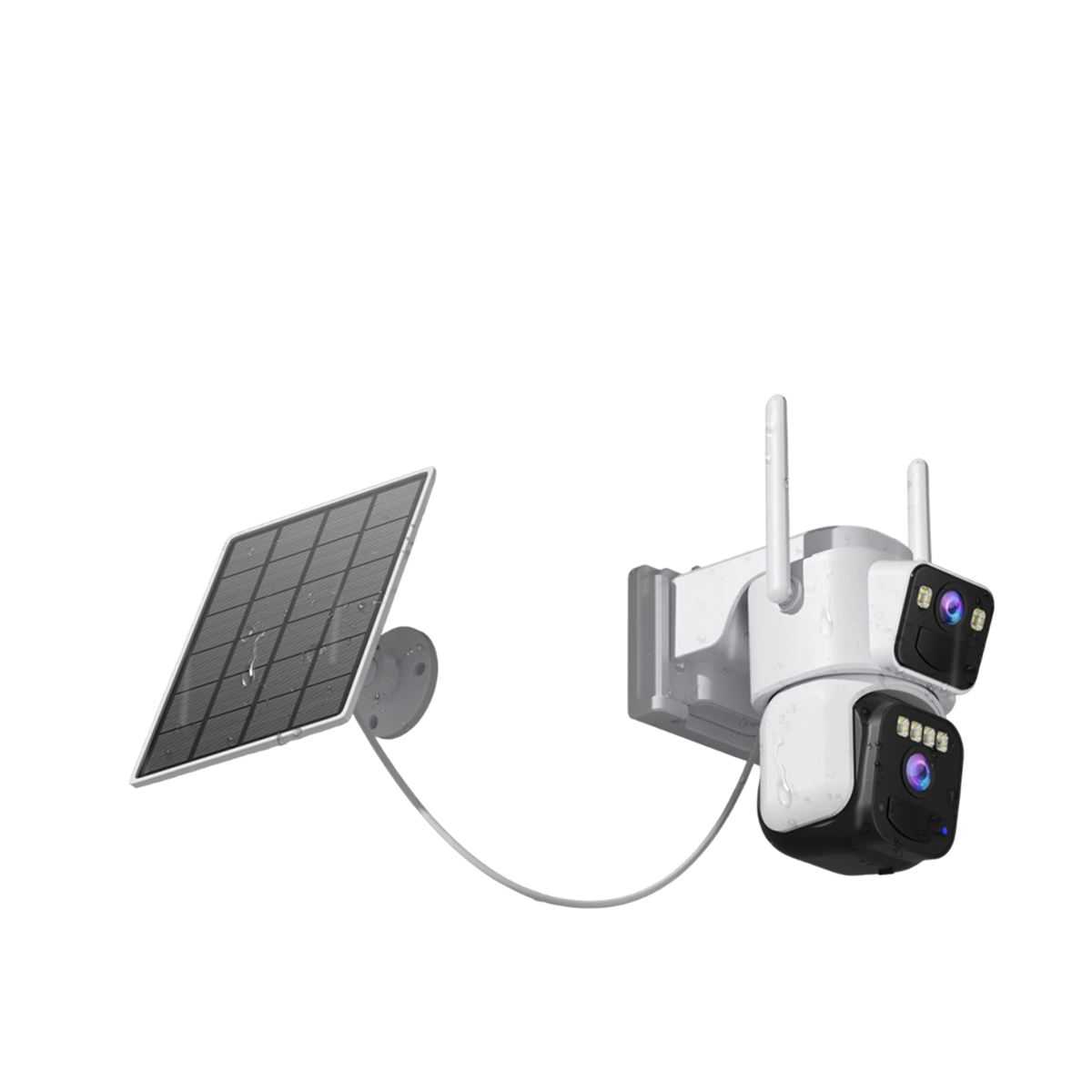 VexLumax Solar Security Camera product graphic