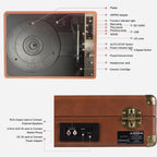Vinixora Record Player full product view