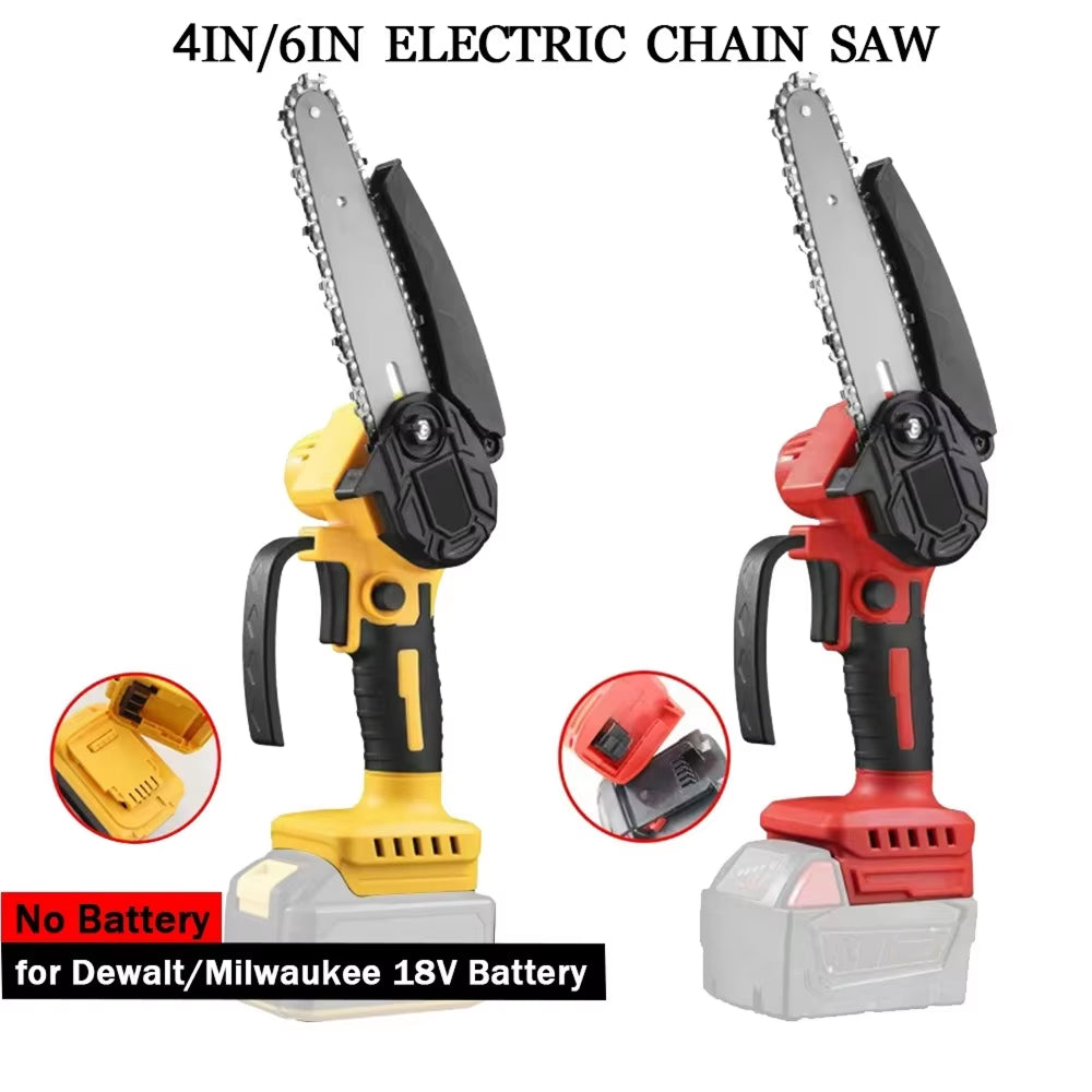 Voltevyx Cordless Chainsaw close-up