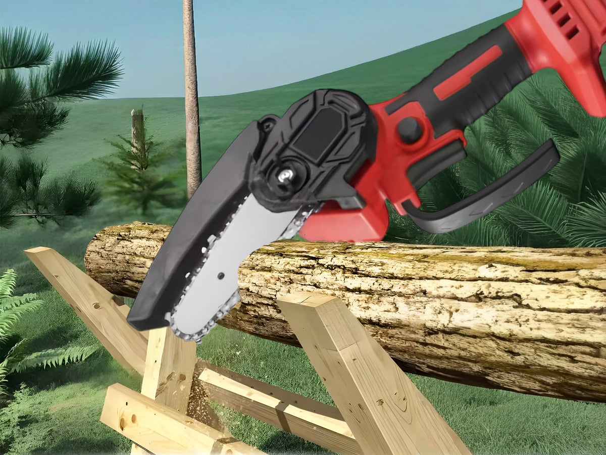 Voltevyx Cordless Chainsaw universal dual battery compatibility
