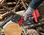 Voltevyx Cordless Chainsaw tool-free chain adjustment