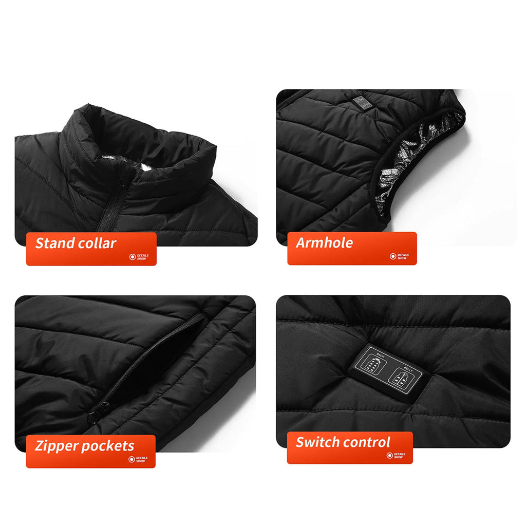 VoltLaye Heated Gilet angled view