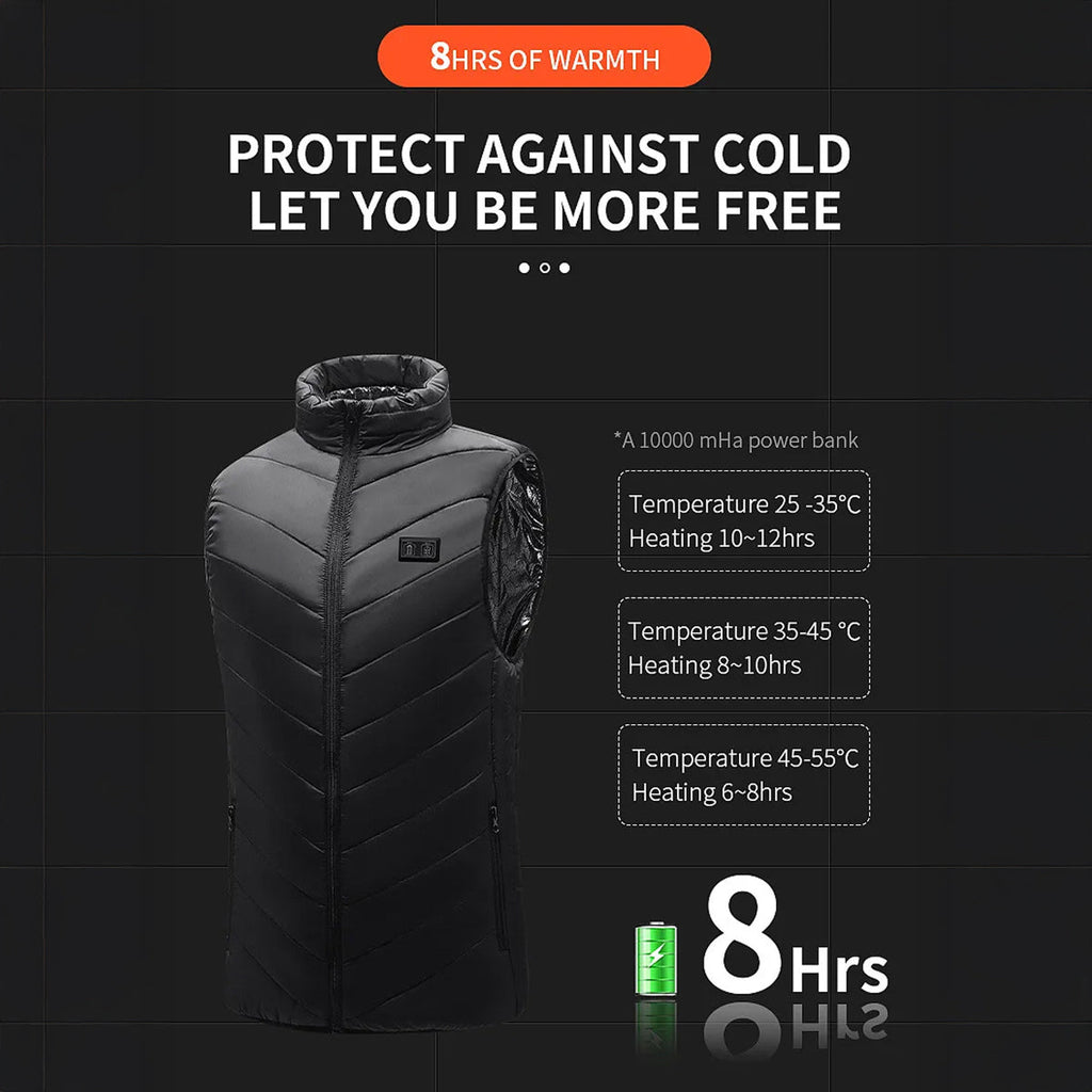 VoltLaye Heated Gilet features view