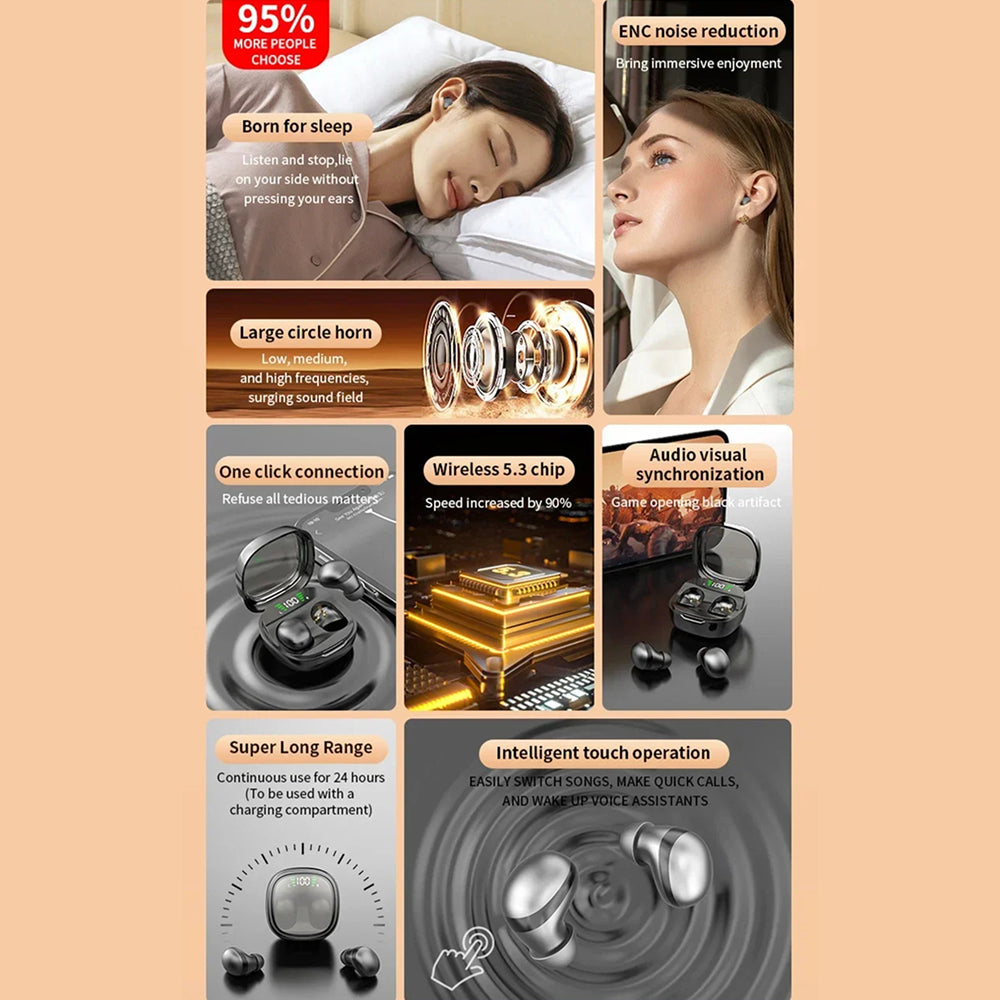 VoxmiRha Invisible Earbuds view 22