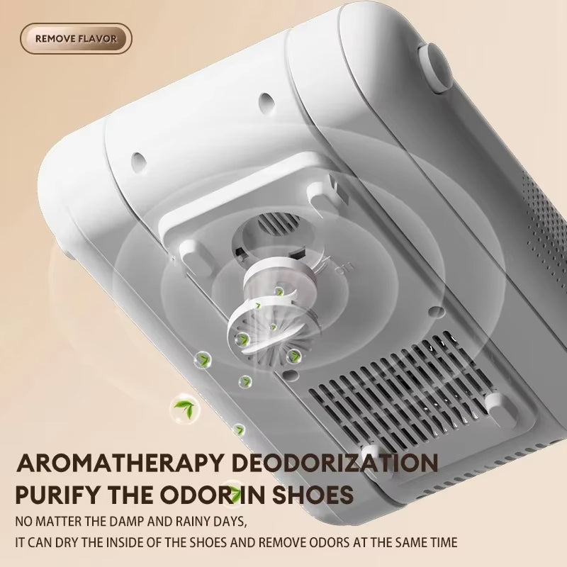 WarmSolei Shoe Dryer LCD touch display