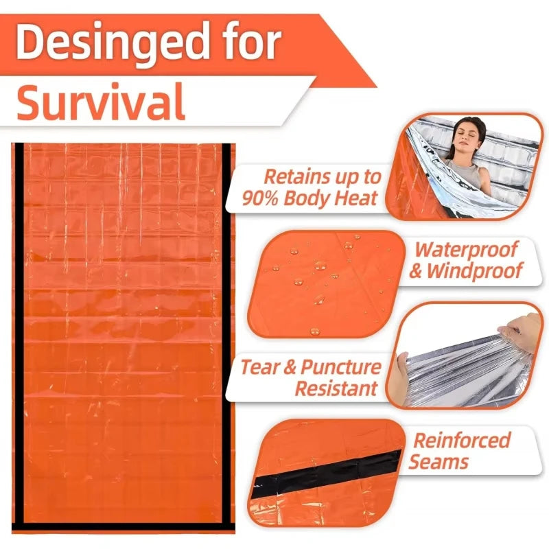 WrapNaxie Emergency Sleeping Bag full adult size