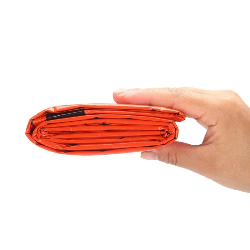 WrapNaxie Emergency Sleeping Bag with drawstring stuff sack