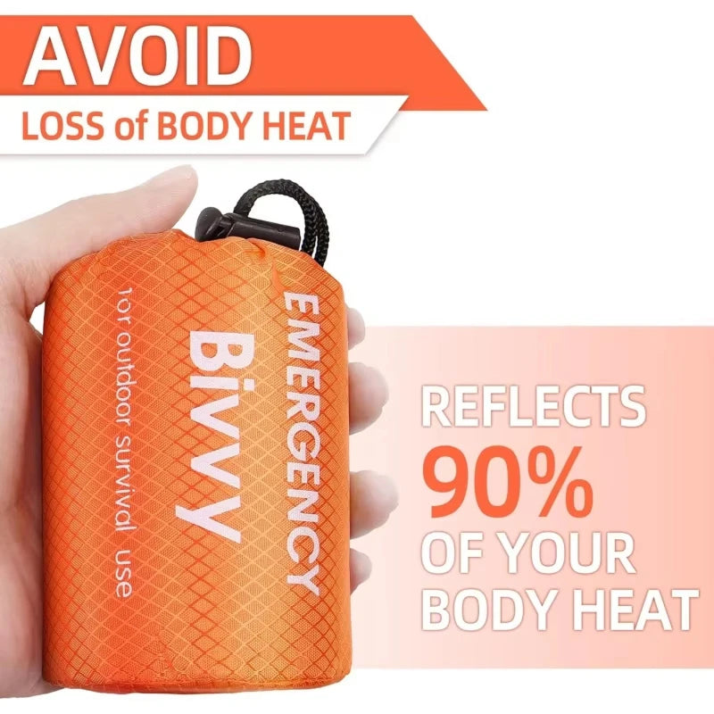 WrapNaxie Emergency Sleeping Bag tear-resistant material