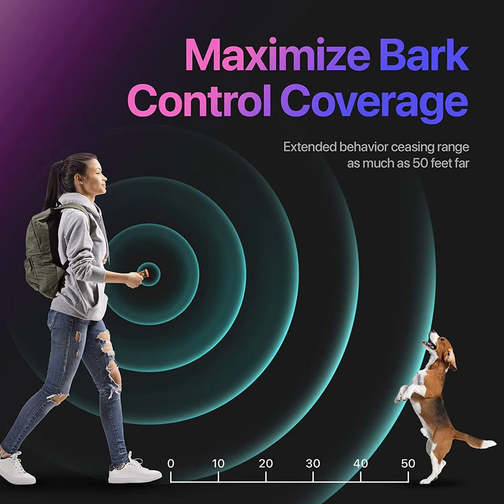 WufuNiko Ultrasonic Dog Deterrent lifestyle image